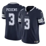 Youth Dallas Cowboys #3 George pickens Navy 2025 F.U.S.E. Vapor Untouchable Jersey