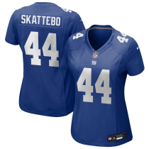 Women's New York Giants #44 Cam Skattebo Blue F.U.S.E. Vapor Limited Jersey