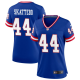 Women's New York Giants #44 Cam Skattebo Blue F.U.S.E. Throwback Limited Stitched Jersey