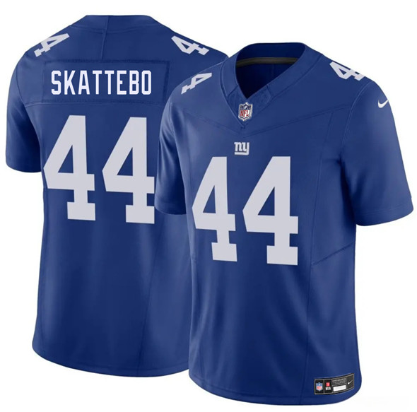Youth New York Giants #44 Cam Skattebo Blue 2025 Draft F.U.S.E. Vapor Untouchable Jersey