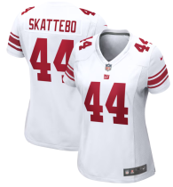 Women's New York Giants #44 Cam Skattebo White F.U.S.E. Vapor Limited Jersey