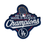 MLB 2025 World Series Champions Patch