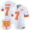 Men's Tampa Bay Buccaneers #7 Bucky Irving White 2025 F.U.S.E. 50th Anniversary Patch Vapor Jersey