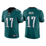 Men's Philadelphia Eagles #17 Nakobe Dean Green Vapor Untouchable Limited Jersey