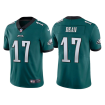 Men's Philadelphia Eagles #17 Nakobe Dean Green Vapor Untouchable Limited Jersey
