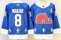 Men's Colorado Avalanche #8 Cale Makar Blue 2025 Alternate Stitched Jersey