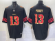 Men's San Francisco 49ers #13 Brock Purdy Black 2025 F.U.S.E. “Rivalries” Vapor Limited Jersey