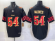Men's San Francisco 49ers #54 Fred Warner Black 2025 F.U.S.E. “Rivalries” Vapor Limited Jersey