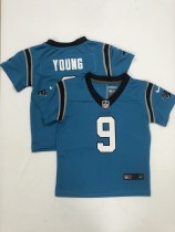Men's Carolina Panthers #9 Bryce Young Blue Vapor Untouchable Limited Toddlers Jersey