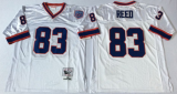 Reed White Jersey, NFL Buffalo Bills #83 Throwback Jersey