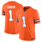 Men's Denver Broncos #1 Evan Engram Orange F.U.S.E. Mile High Collection 1977 Throwback Jersey