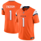 Men's Denver Broncos #1 Evan Engram Orange 2025 F.U.S.E. Vapor Limited Jersey