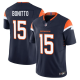 Youth Denver Broncos #15 Nik Bonitto Navy 2024 F.U.S.E. Vapor Limited Stitched Football Jersey