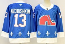 Men's Colorado Avalanche #13 Valeri Nichushkin Blue 2025 Alternate Stitched Jersey