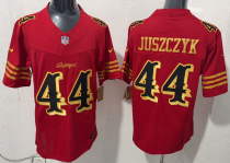 San Francisco 49ers #44 Kyle Juszczyk Red 2025 F.U.S.E. “Rivalries” Vapor Limited Jersey