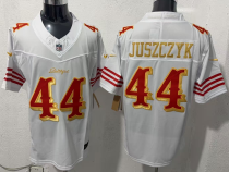 San Francisco 49ers #44 Kyle Juszczyk White 2025 F.U.S.E. “Rivalries” Vapor Limited Jersey