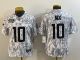 Women Denver Broncos #10 Bo Nix Arctic Camo 2024 F.U.S.E. Salute to Service Limited Jersey