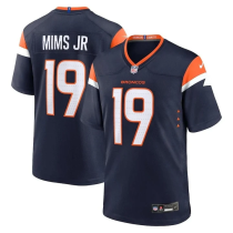 Men's Denver Broncos #19 Marvin Mims Jr Blue 2025 F.U.S.E. Vapor Limited Jersey