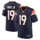 Men's Denver Broncos #19 Marvin Mims Jr Blue 2025 F.U.S.E. Vapor Limited Jersey