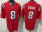 Men's New England Patriots #8 Stefon Diggs Red F.U.S.E. Vapor Limited Jersey