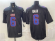 Men's New York Giants #6 Jaxson Dart Black Fashion Vapor Untouchable Limited Jersey