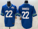 Men's Seattle Seahawks #22 Rashid Shaheed Royal 2025 F.U.S.E. Super Bowl LX Patch Jersey