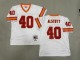 NFL Tampa Bay Buccaneers #40 Alstott White Throwback Jersey