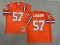 NFL Denver Broncos #57 T.Jackson Orange Throwback New Style Jersey
