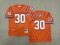 NFL Denver Broncos #30 Davis Orange Throwback New Style Jersey