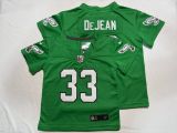 Philadelphia Eagles #33 Cooper DeJean Green Vapor Untouchable Limited Toddlers Jersey