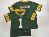 Green Bay Packers #1 Micah Parsons Green 2025 Vapor Untouchable Limited Toddlers Jersey