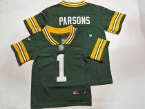 Green Bay Packers #1 Micah Parsons Green 2025 Vapor Untouchable Limited Toddlers Jersey