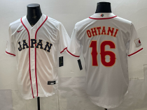 Men's USA Baseball #16 Smith White 2026 World Baseball Classic Jersey