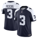 Men's Dallas Cowboys #3 Brandon Aubrey Thanksgiving Navy 2023 F.U.S.E Vapor Untouchable Jersey