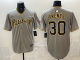 Men's Pittsburgh Pirates #30 Paul Skenes Gray Limited Stitched Baseball Jersey