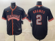 Men's San Francisco Giants #2 Adames Black 2026 Alternate Stadium Stitched Baseball Jersey