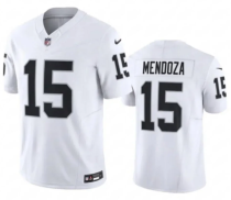 Men's Las Vegas Raiders #15 Fernando Mendoza White Vapor Untouchable Limited Jersey