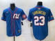 Men's Chicago Cubs #23 Ryne Sandberg National League Blue 2025 All-Star Edition Limited Jersey