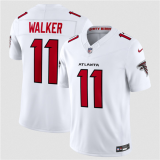 Men's Atlanta Falcons #11 Jalon Walker White 2026 New F.U.S.E. Vapor Untouchable Limited