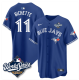Men's Toronto Blue Jays #11 Bo Bichette Blue 2025 World Series 2025 World Series Home Jersey