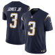 Men's Los Angeles Chargers #3 Derwin James Jr. Navy 2025 F.U.S.E. Alternate Vapor Limited Jersey