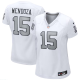 Women Las Vegas Raiders #15 Fernando Mendoza White Color Rush Limited Jersey