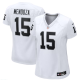 Women Las Vegas Raiders #15 Fernando Mendoza White Vapor Untouchable Limited Jersey