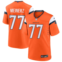 Men's Denver Broncos #77 Quinn Meinerz Orange F.U.S.E. Vapor Limited Football Stitched Jersey