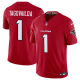 Men's Atlanta Falcons #1 Tua Tagovailoa Red 2026 New F.U.S.E. Vapor Untouchable Limited Jersey