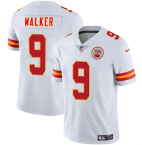 Men’s Kansas City Chiefs #9 Kenneth Walker III White 2026 Vapor Untouchable Limited Jersey