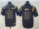 Men's New England Patriots #10 Drake Maye Black Gold F.U.S.E. 2025 AFC East Championship Jersey