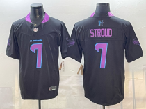 Men's Houston Texans #7 C.J. Stroud Black F.U.S.E. 2025 DJ SCREW Vapor Limited Jersey