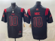Men's New England Patriots #10 Drake Maye Black 2025 F.U.S.E. 'Stranger Things Edition' Vapor  Limited Jersey