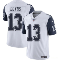 Men's Dallas Cowboys #13 Caleb Downs White 2026 Draft Vapor Untouchable Limited Jersey